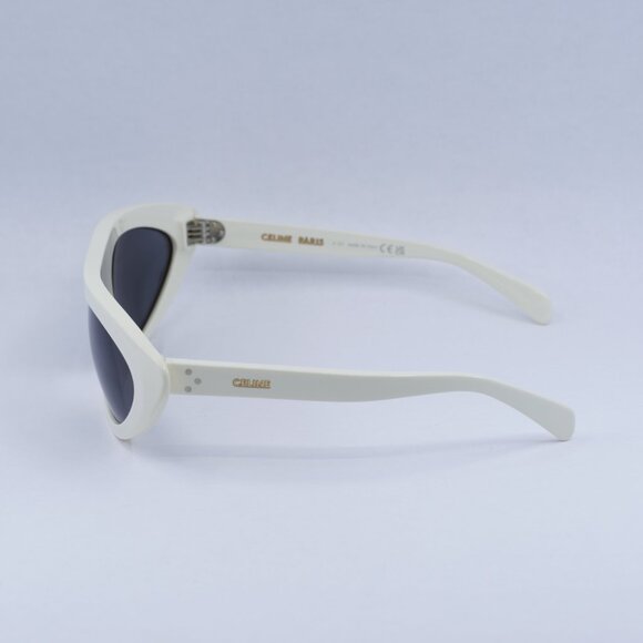 Celine CL40261I 25A Sunglasses - Shiny Ivory Frame, Smoke Lenses - Lowest Price! main image 9